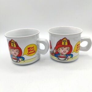 Vintage Campbell’s Fireman Soup Mug Westwood 1993 Rare 10oz M'm M'm Good